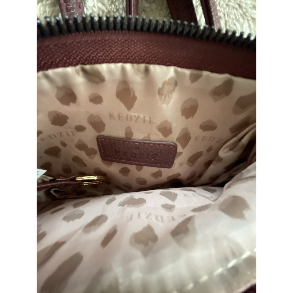 Kedzie Eclipse Convertible Wallet Crossbody Pouch Burgundy Pink Lots Of Pockets - Picture 5 of 7